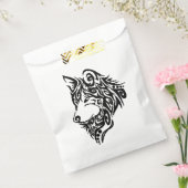 Sachets En Papier Merci du loup tribal (Scellé)