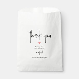 Sachets En Papier Merci Et Profitez Du Cookie & Cadeau