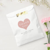 Sachets En Papier Merci Favor (Scellé)