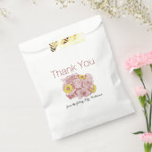 Sachets En Papier Merci Fête des mariées Bouquet Décor (Scellé)