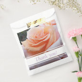 Sachets En Papier Merci Floral Rose orange (Scellé)