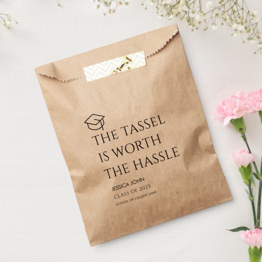 Sachets En Papier Merci Graduate Party Traite Graduation Kraft (Scellé)