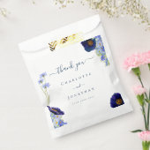 Sachets En Papier Merci Mariage Fleur sauvage moderne (Scellé)
