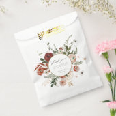 Sachets En Papier Merci Mariage floral d'automne (Scellé)