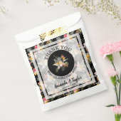 Sachets En Papier Merci Mariage floral tropical (Scellé)