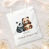 Sachets En Papier Merci, Mariage mignon Couple (Coupé)