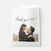 Sachets En Papier Merci Mariage photo (Devant)