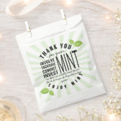 Sachets En Papier merci ment engagement volontaire (Coupé)