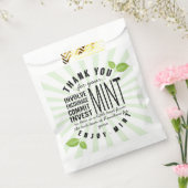 Sachets En Papier merci ment engagement volontaire (Scellé)