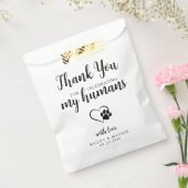 Sachets En Papier Merci Personnaliser Doggie Sac Chien Traite Mariag (Scellé)