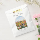 Sachets En Papier Merci photo du Mariage de New York Central Park (Scellé)