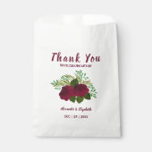 Sachets En Papier Merci pour la végétation Mariage à venir (Devant)