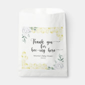 Sachets En Papier Merci pour l'apiculture ici - (Devant)