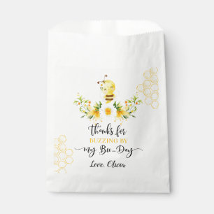 Sachets En Papier Merci pour le buzz par mon apiculture jour mignon