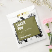 Sachets En Papier Merci Pour Votre Sac En Papier D'Achat (Scellé)