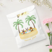 Sachets En Papier Merci Summer Dogs Piscine (Scellé)