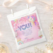 Sachets En Papier Merci Sweet Anniversaire (Coupé)