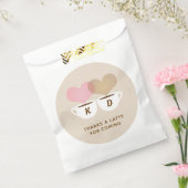 Sachets En Papier Merci Un Dernier Mariage Personnalisé Monogramme I (Scellé)