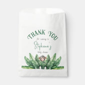 Sachets En Papier Merci Wild One Safari Animaux Baby shower (Devant)