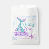 Sachets En Papier Mermaid 5e anniversaire Plongée en cinq (Devant)