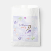 Sachets En Papier Mermaid Girl 6e fête d'anniversaire (Devant)