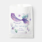 Sachets En Papier Mermaid Under the sea party merci (Devant)