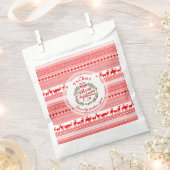 Sachets En Papier MERRY CHRISTMAS Sac Faveur personnalisé traditionn (Coupé)