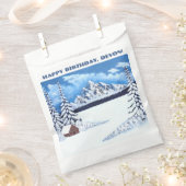 Sachets En Papier Merveille d'hiver (Coupé)