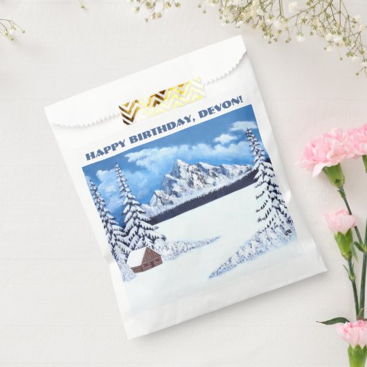 Sachets En Papier Merveille d'hiver (Scellé)