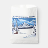 Sachets En Papier Merveille d'hiver (Devant)