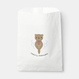 Sachets En Papier Mignon et drôle, loutre adorable à croquer