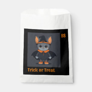 Sachets En Papier Mignonne chauve-souris d'Halloween en déguisement 