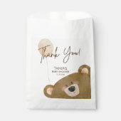 Sachets En Papier Mignonne Ours Nous Pouvons Attendre Baby shower Se (Devant)