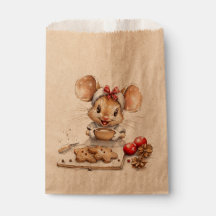 Mignonne souris Chef Noël