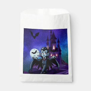 Sachets En Papier Mignonne, whimsical Halloween vampire