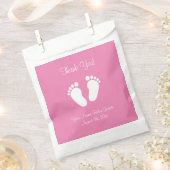 Sachets En Papier Mignonnes filles empreintes baby shower fête préfé (Coupé)