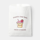 Sachets En Papier Mignons Smoothies de Fruits Tropicaux Boutique de  (Devant)
