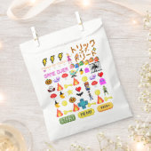 Sachets En Papier Mikitiez vidéo pixel halloween chauve-souris éffra (Coupé)