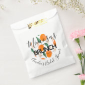 Sachets En Papier Mimosa Brunch Fête des mariées tirée main (Scellé)