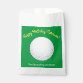 Sachets En Papier Mini Golf Balls Anniversaire Fête Enfants Sports (Devant)