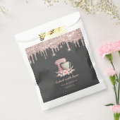 Sachets En Papier Mixer Fleurs Rose Gold Drives Boulangerie (Scellé)