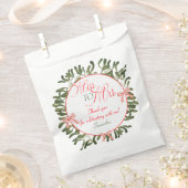 Sachets En Papier Mlle à Mme Coquette Fête des mariées Mistletoe (Coupé)
