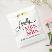 Sachets En Papier Mme et Mme Mariage (Scellé)