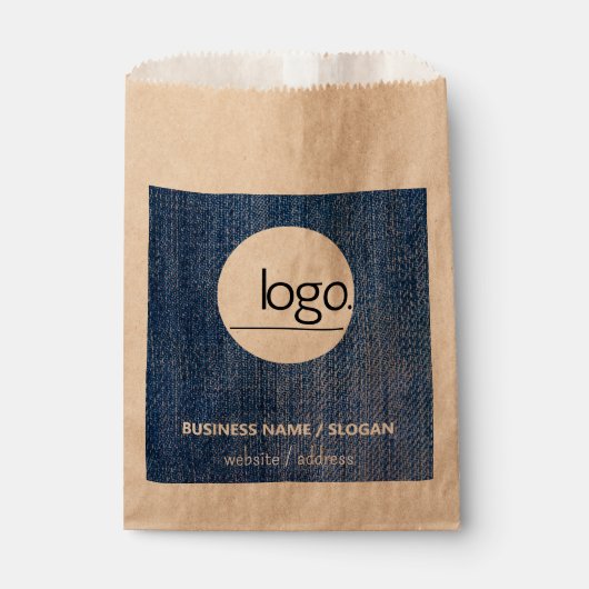 SACHETS EN PAPIER MODE ESSENTIEL DENIM BLUE BUSINESS AJOUTER PROPRE (Devant)