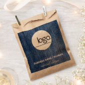 SACHETS EN PAPIER MODE ESSENTIEL DENIM BLUE BUSINESS AJOUTER PROPRE (Coupé)
