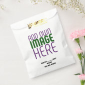 SACHETS EN PAPIER MODELE DE TEXTE D'IMAGE BLANC SIMPLE ÉDITABLE MODE (Scellé)