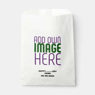 SACHETS EN PAPIER MODELE DE TEXTE D'IMAGE BLANC SIMPLE ÉDITABLE MODE
