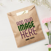 SACHETS EN PAPIER MODELE DE TEXTE D'IMAGE MARRON SIMPLE ÉDITABLE MOD (Scellé)