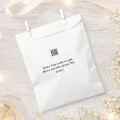 Sachets En Papier Modèle d'événement commercial avec scan de code Q (Coupé)