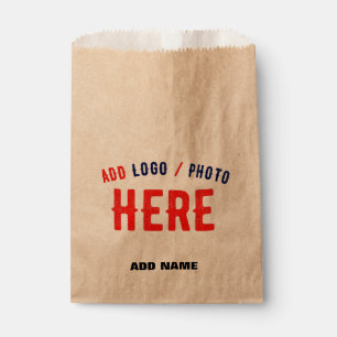 SACHETS EN PAPIER MODERNE ET MODERNE PERSONNALISABLE BROWN VÉRIFIÉ